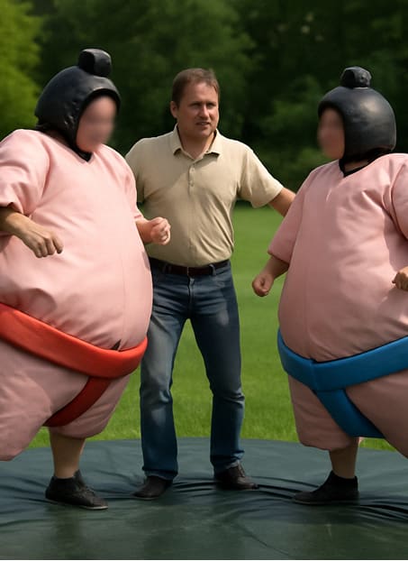 Animation sportive Sumo costume